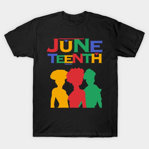 June Teenth T-Shirt by BiG HueB